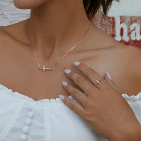 Inel argint cruciulita [12]