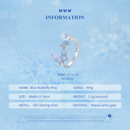 Inel argint cu fluturasi [19]