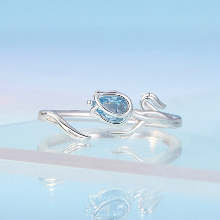 Inel argint cu Lalea [5]