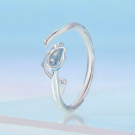 Inel argint cu Lalea [2]