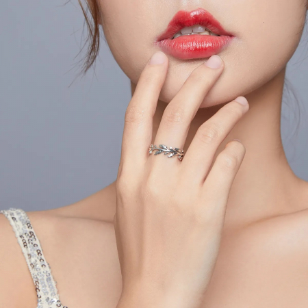 Inel argint cu ramurica [1]