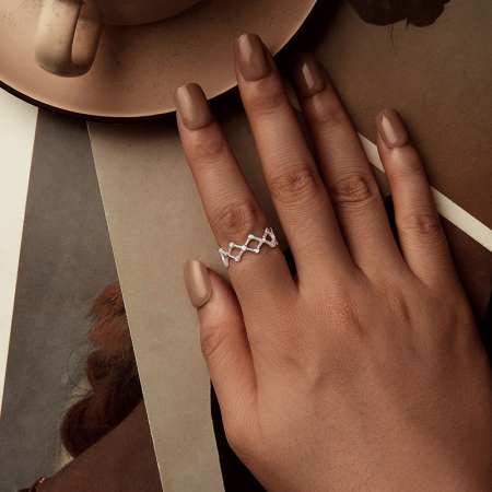 Inel argint cu romburi [6]