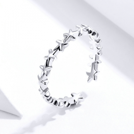 Inel argint cu stelute de mare [7]