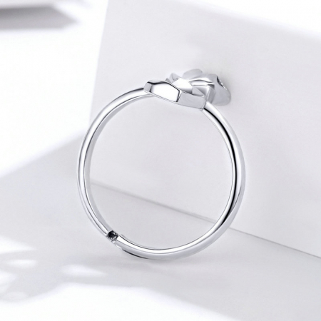 Inel argint reglabil cu vulpe [6]