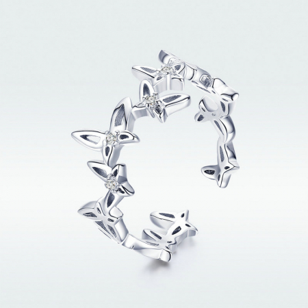 Inel argint Dansul Fluturilor [7]