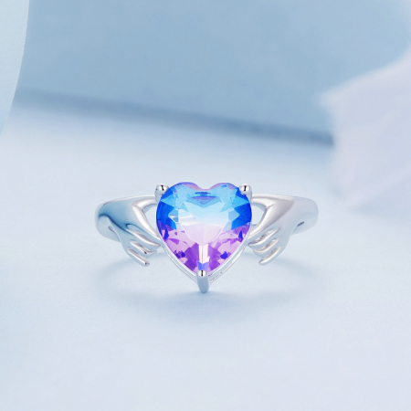 Inel argint dragoste protejata [2]