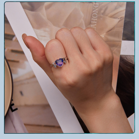 Inel argint dragoste protejata [7]