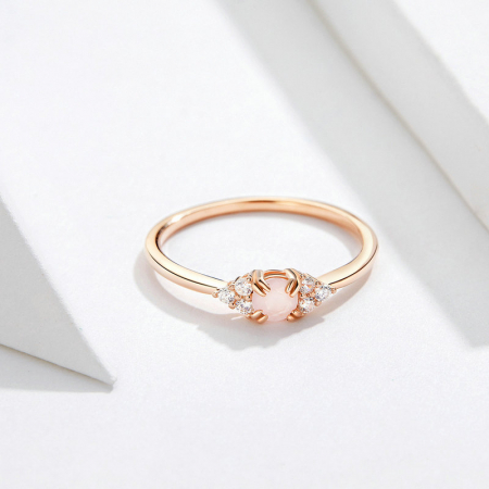 Inel argint elegant cu zirconii [6]