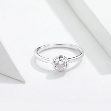 Inel argint minimalist Eleganta Simplitatii [4]