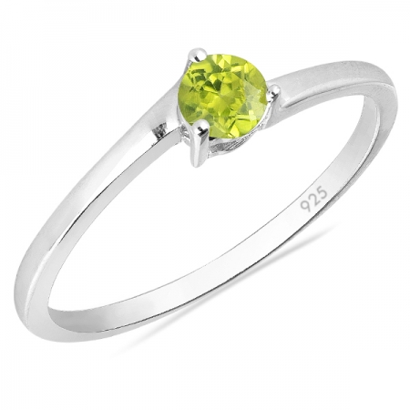Inel argint Elinor, 925, cu peridot - IVA0021 [0]