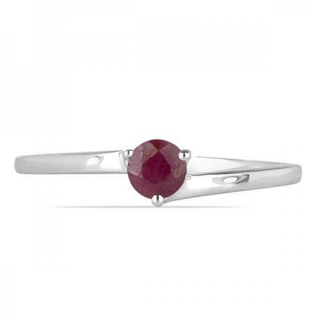 Inel argint Elinor, 925, cu rubin - IVA0023 [1]