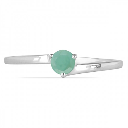 Inel argint Elinor, 925, cu smarald - IVA0024 [1]