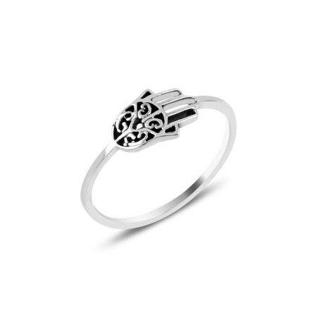 Inel argint Hamsa [1]
