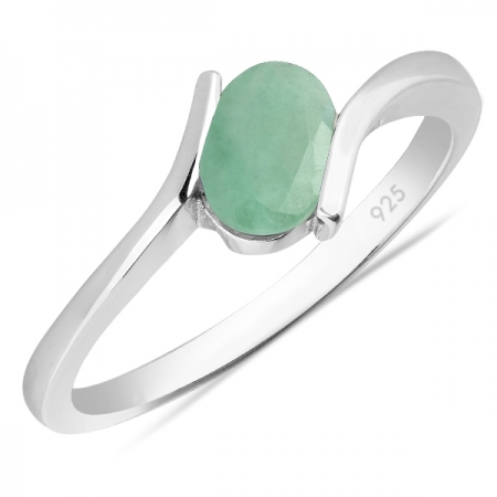 Inel argint Hope, 925, cu smarald - IVA0008 [0]
