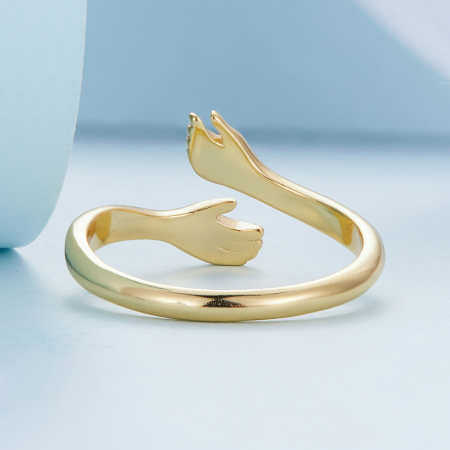 Inel argint imbratisare [5]