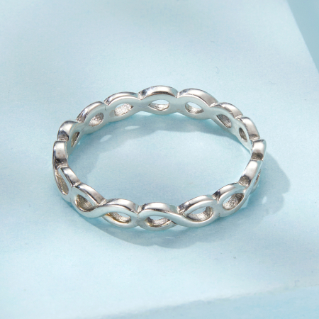 Inel argint infinit [3]