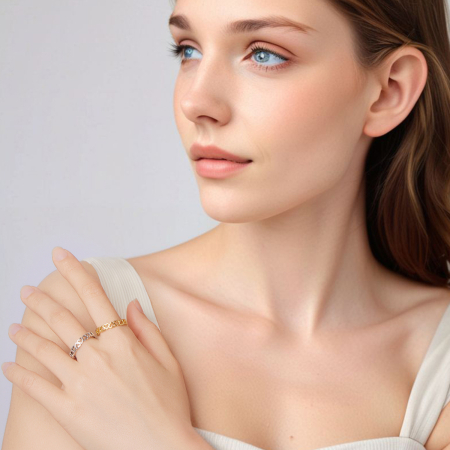 Inel argint inimioare [14]