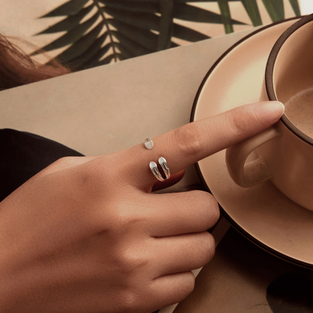 Inel argint inimioare [4]