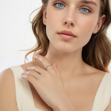 Inel argint inimioare [9]