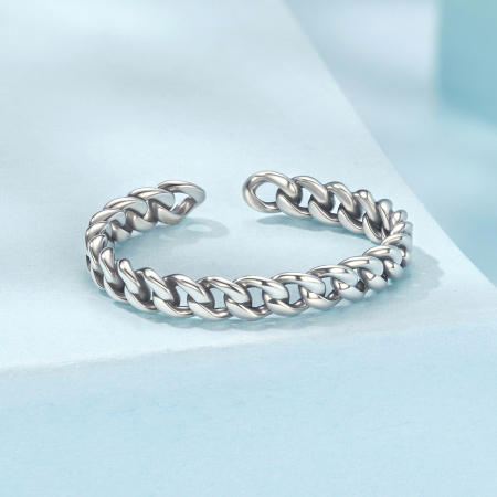 Inel argint lant cubanez [5]