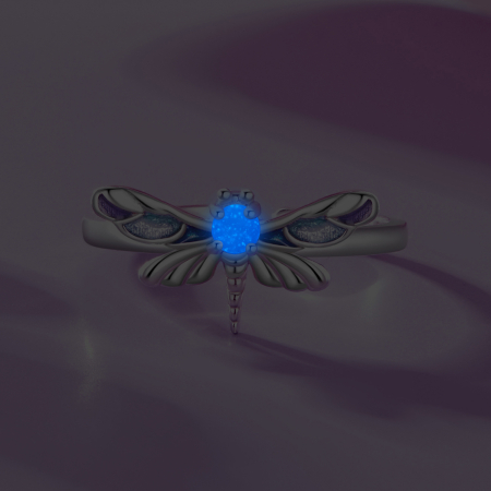 Inel argint Libelula [7]