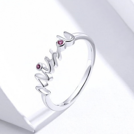 Inel argint Mi-e dor de tine [2]