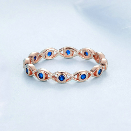 Inel argint ochi de deochi [4]