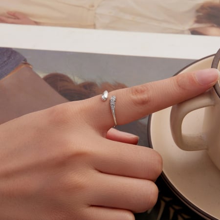 Inel argint picaturi [2]