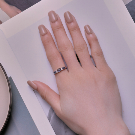 Inel argint pietre albastre [5]