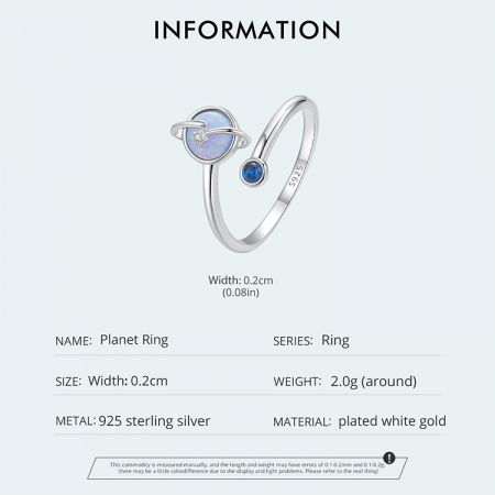 Inel argint Planeta si Opal [12]