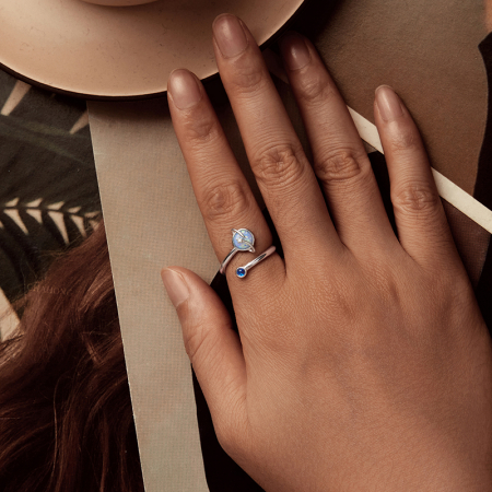 Inel argint Planeta si Opal [3]