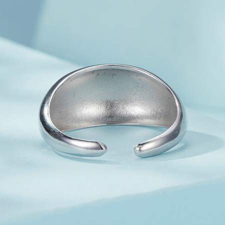 Inel argint reglabil bombat [4]