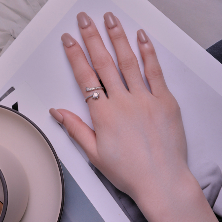 Inel argint reglabil steaua cazatoare [1]