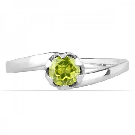 Inel argint Roxelana, 925, cu peridot - IVA0064 [1]
