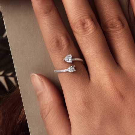 Inel argint Sageata Dragostei [1]