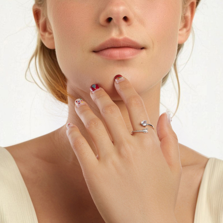 Inel argint Sageata Dragostei [5]