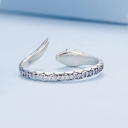 Inel argint sarpe, reglabil [2]