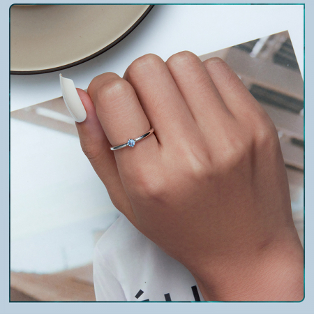 Inel argint Simplitate [7]