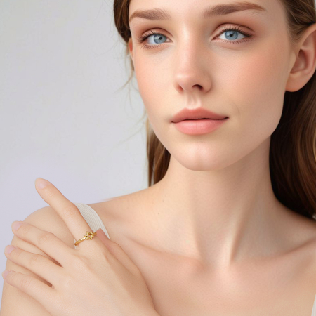 Inel argint Steaua lui David [13]