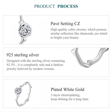 Inel argint trandafir [11]