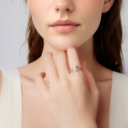 Inel argint valurile marii [1]