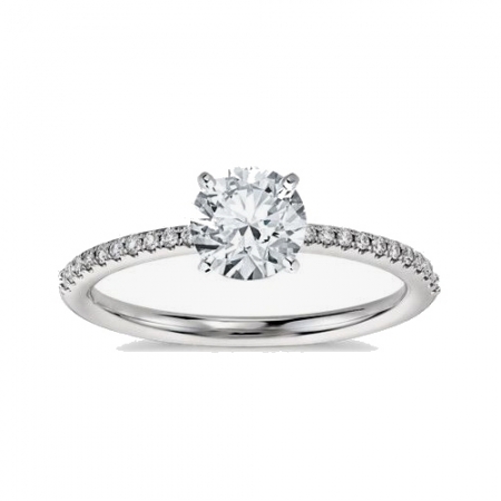 Inel elegant din argint 925 rodiat cu zirconii [0]