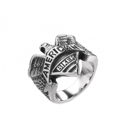 Inel inox American Biker [4]