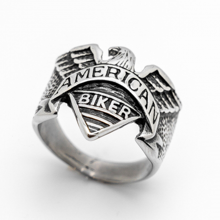 Inel inox American Biker [5]