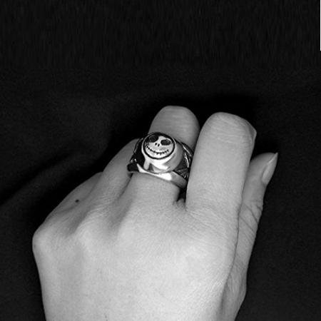 Inel inox cu craniu zambitor [1]