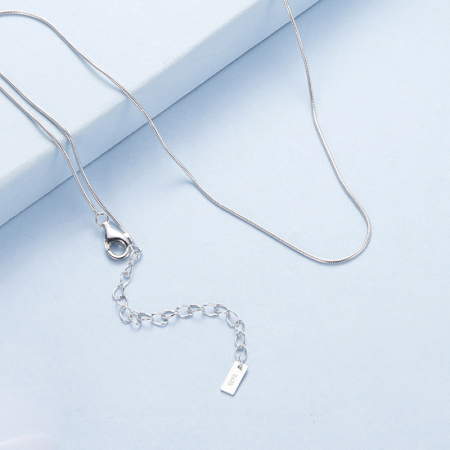 Lant argint 0,8 mm sarpe ajustabil [4]