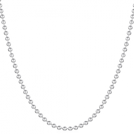 Lant argint 925 model militar 2,5 mm cu bilute army 80 cm [3]