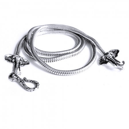 Lant argint 925 cu elefanti [0]