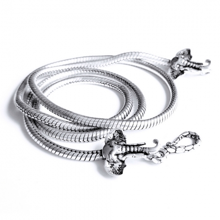 Lant argint 925 cu elefanti [2]