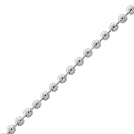 Lant argint 925 model militar 3 mm cu bilute army 82,5 cm, Rona [3]